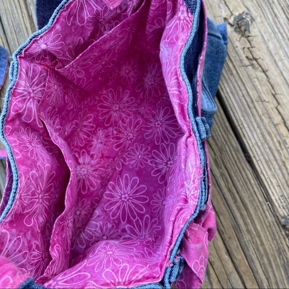 Vintage Y2K Wrangler Denim Jean Shorts Shoulder Crossbody Bag - Picture 9 of 13